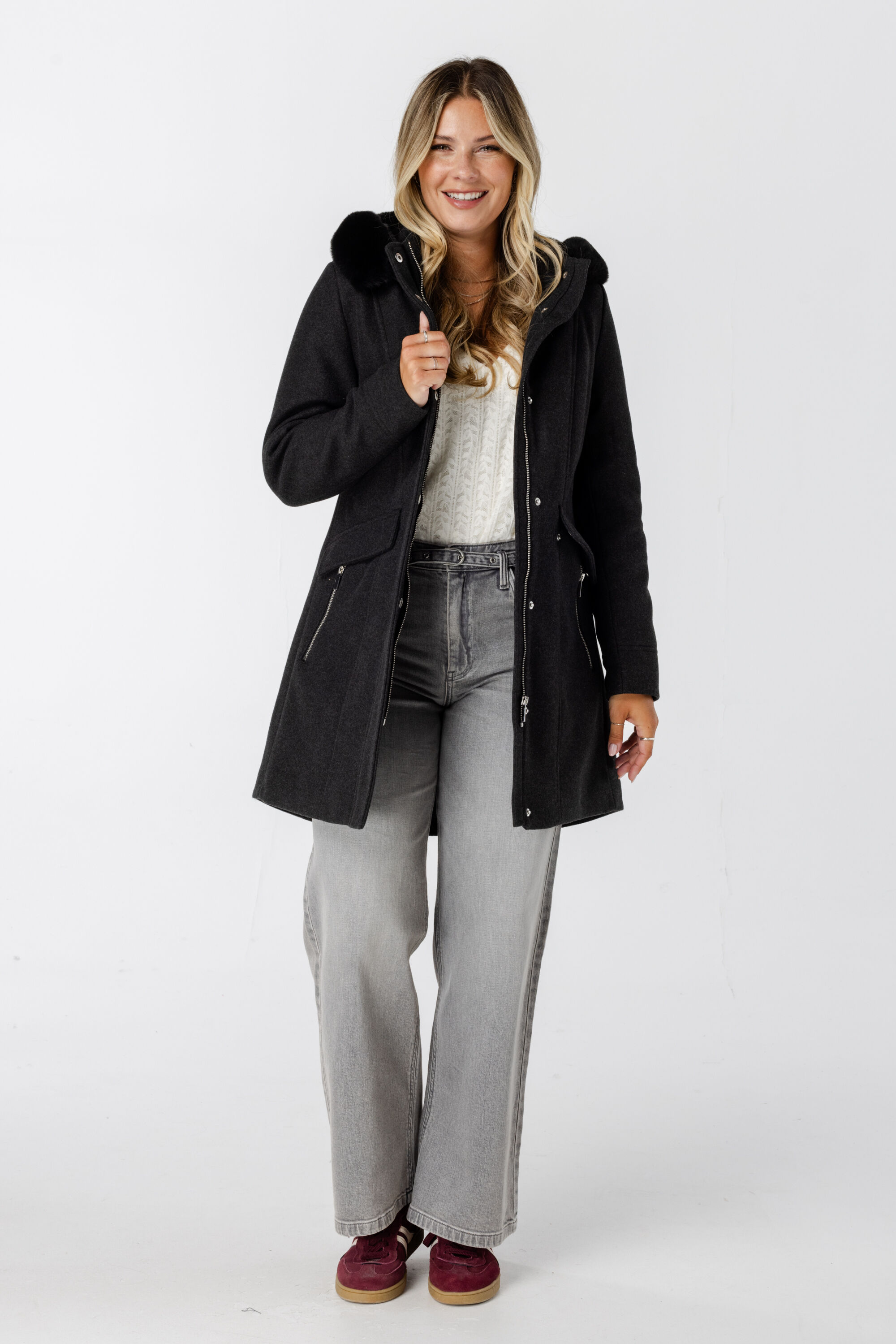 Veste doubl&eacute;e avec fermeture &eacute;clair image number 5