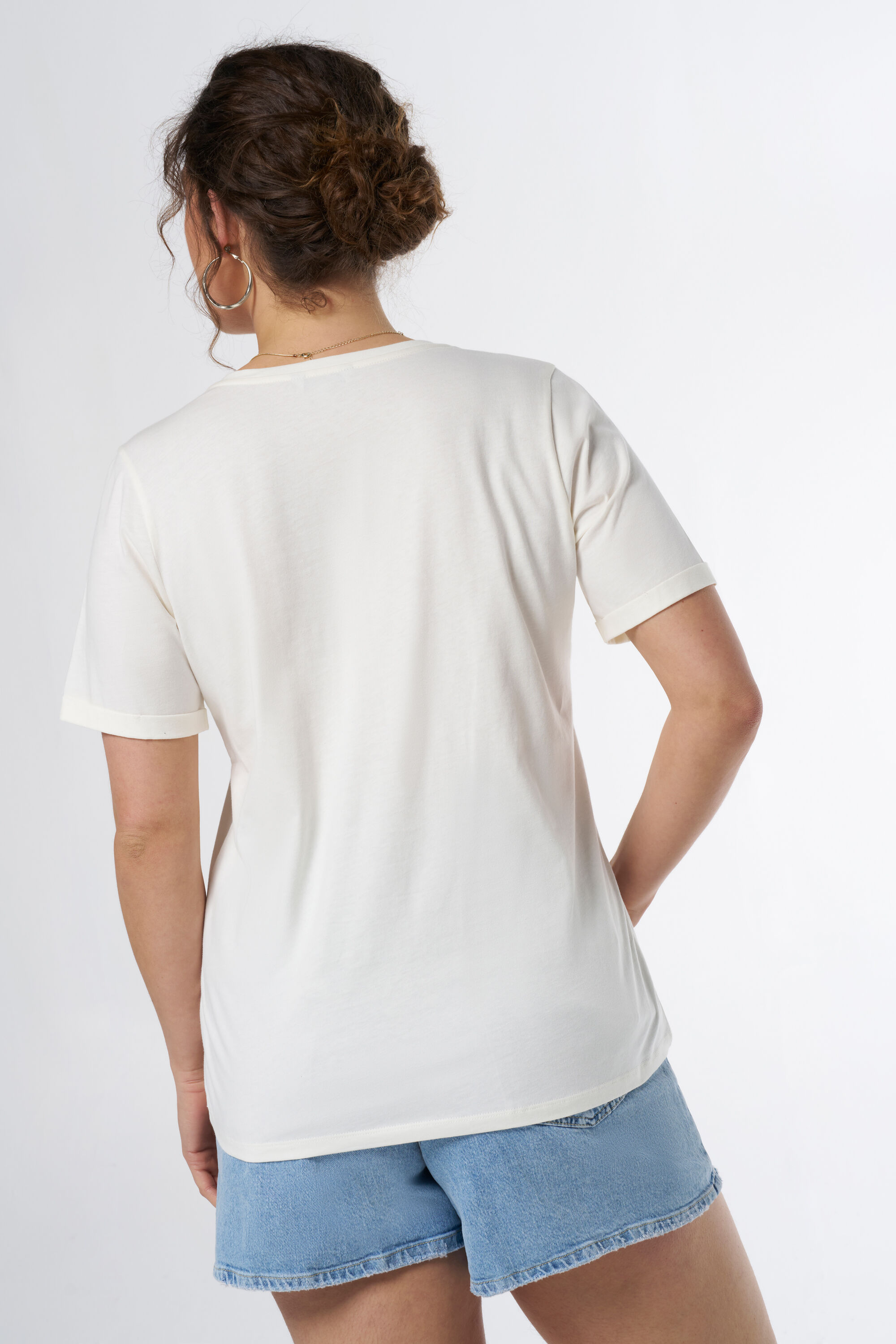 T-shirt &agrave; strass image number 3