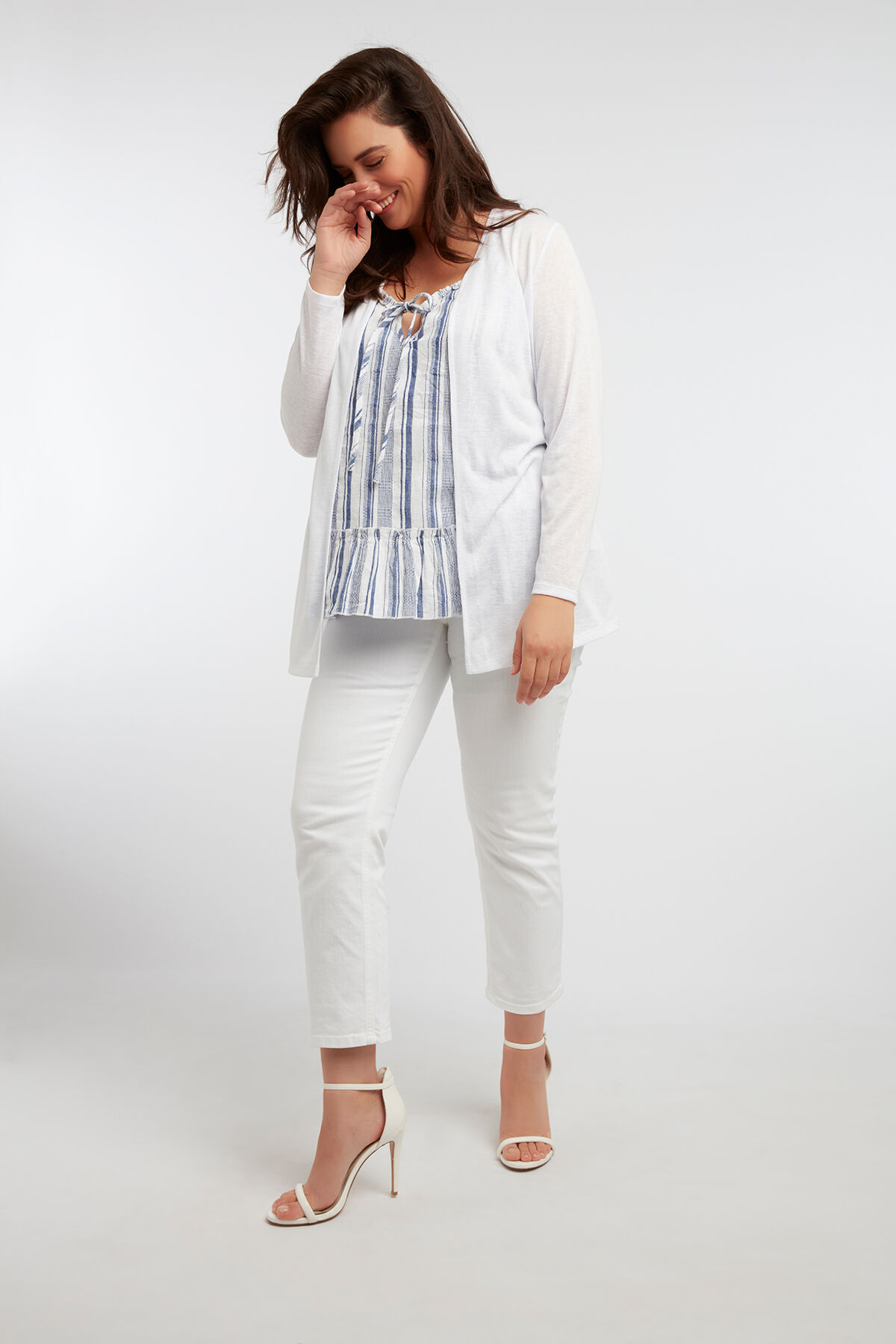 Cardigan fin ouvert image number 6