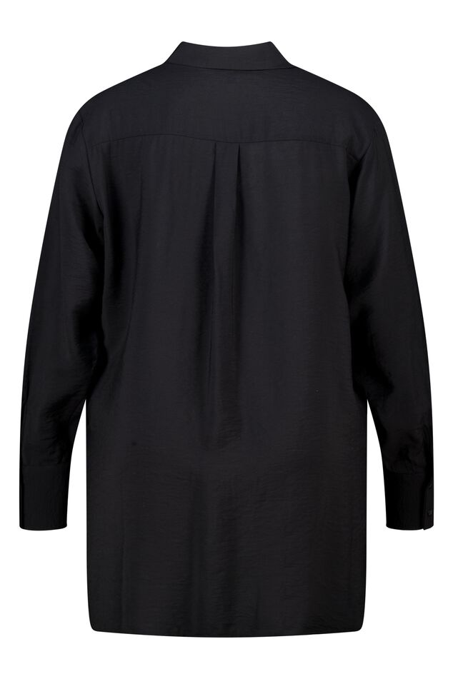 Blouse mi-longue avec poches décoratives image number 2