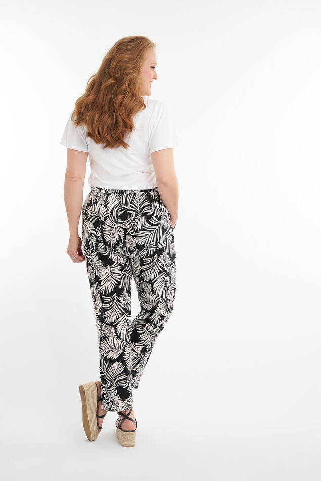 Pantalon ample à imprimé image number 3