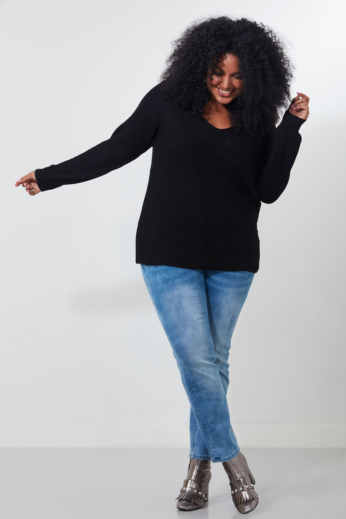 Pull-over tricot&eacute; image number 3