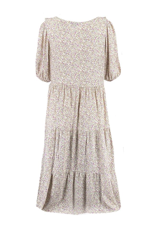 Robe coupe trapèze à imprimé  image number 3