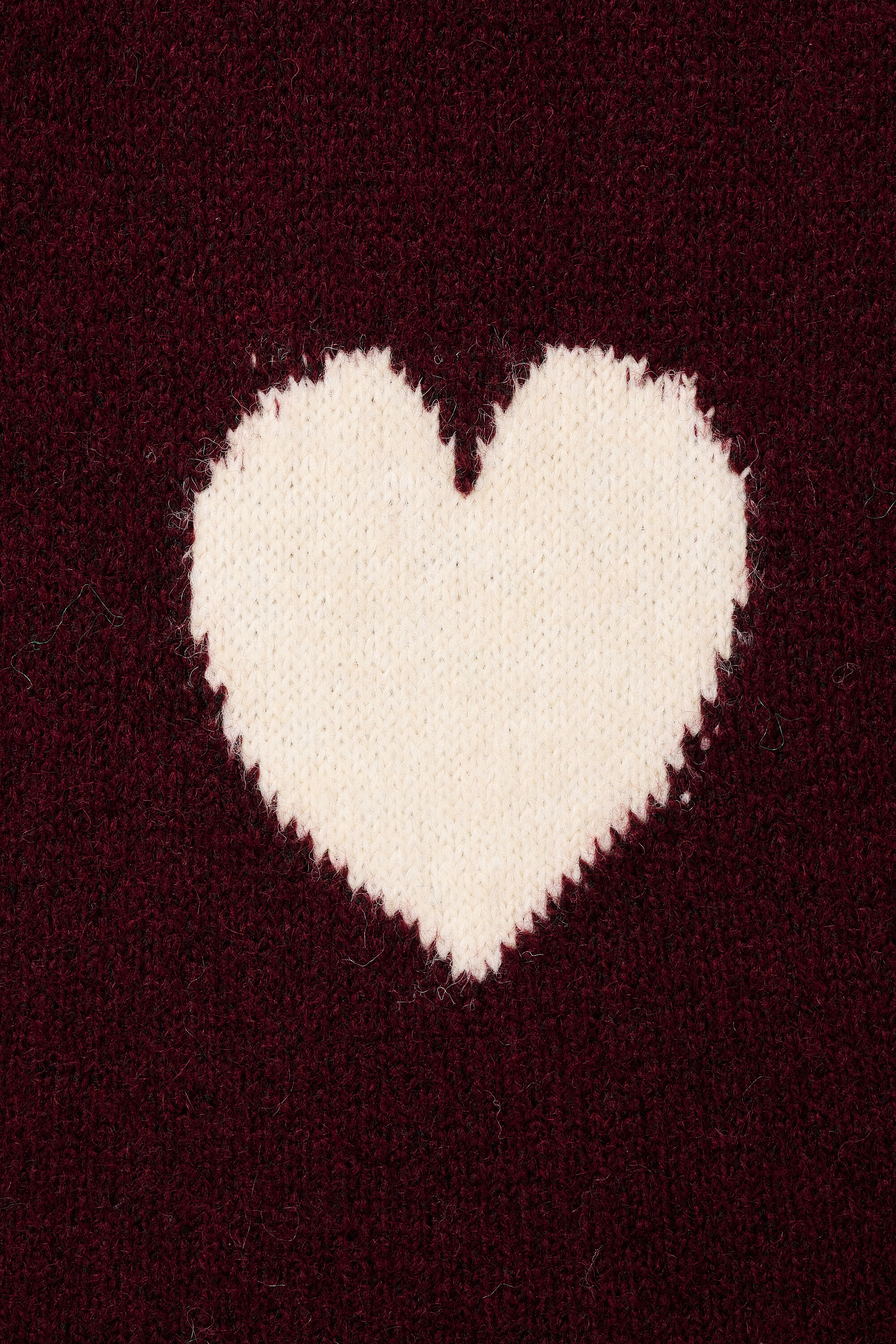 Pull fin &agrave; motif c&oelig;ur image number 6