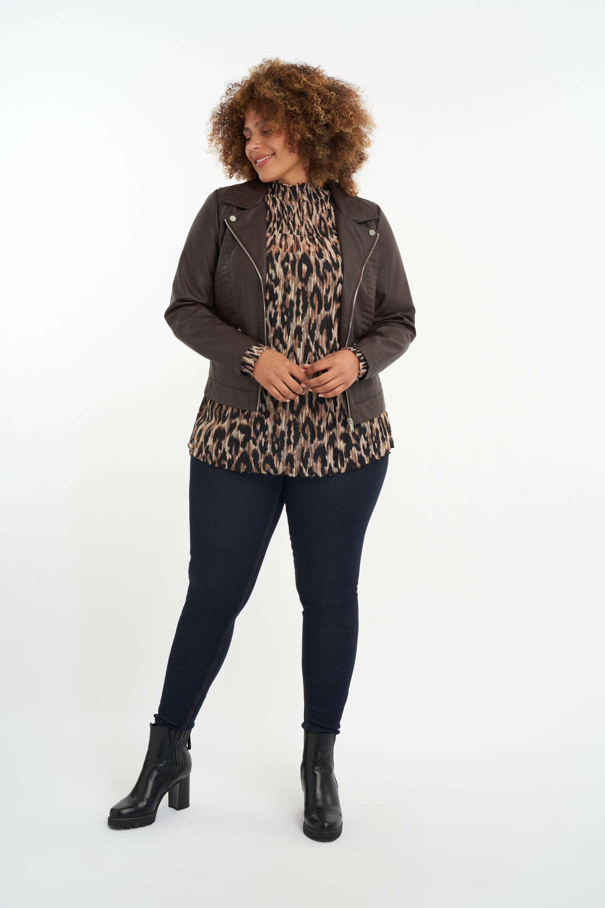 Veste en similicuir image number 6