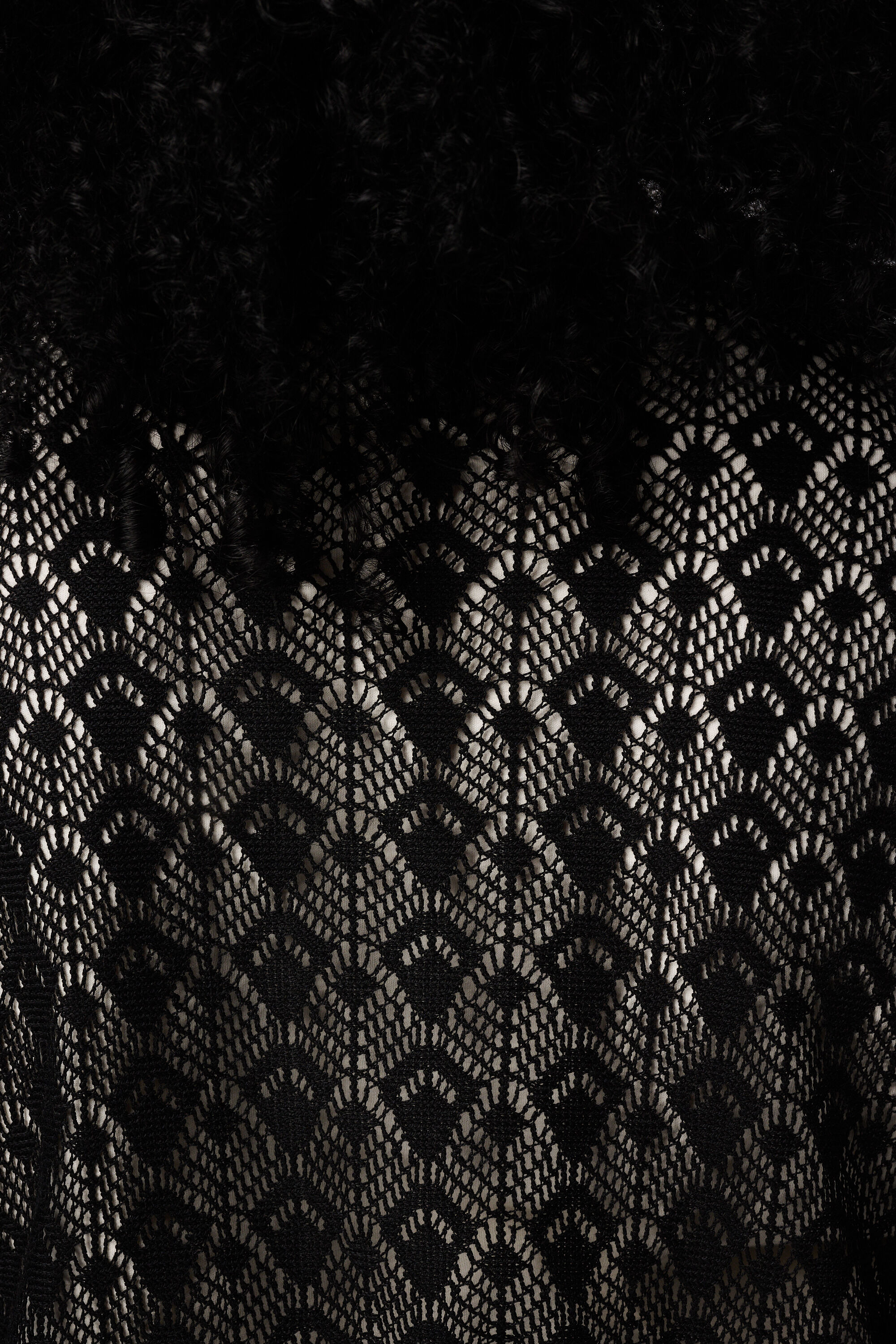 Gilet long avec ceinture &agrave; nouer image number 6
