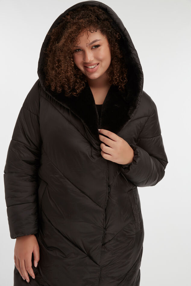 Veste matelassée à capuche  image number 4