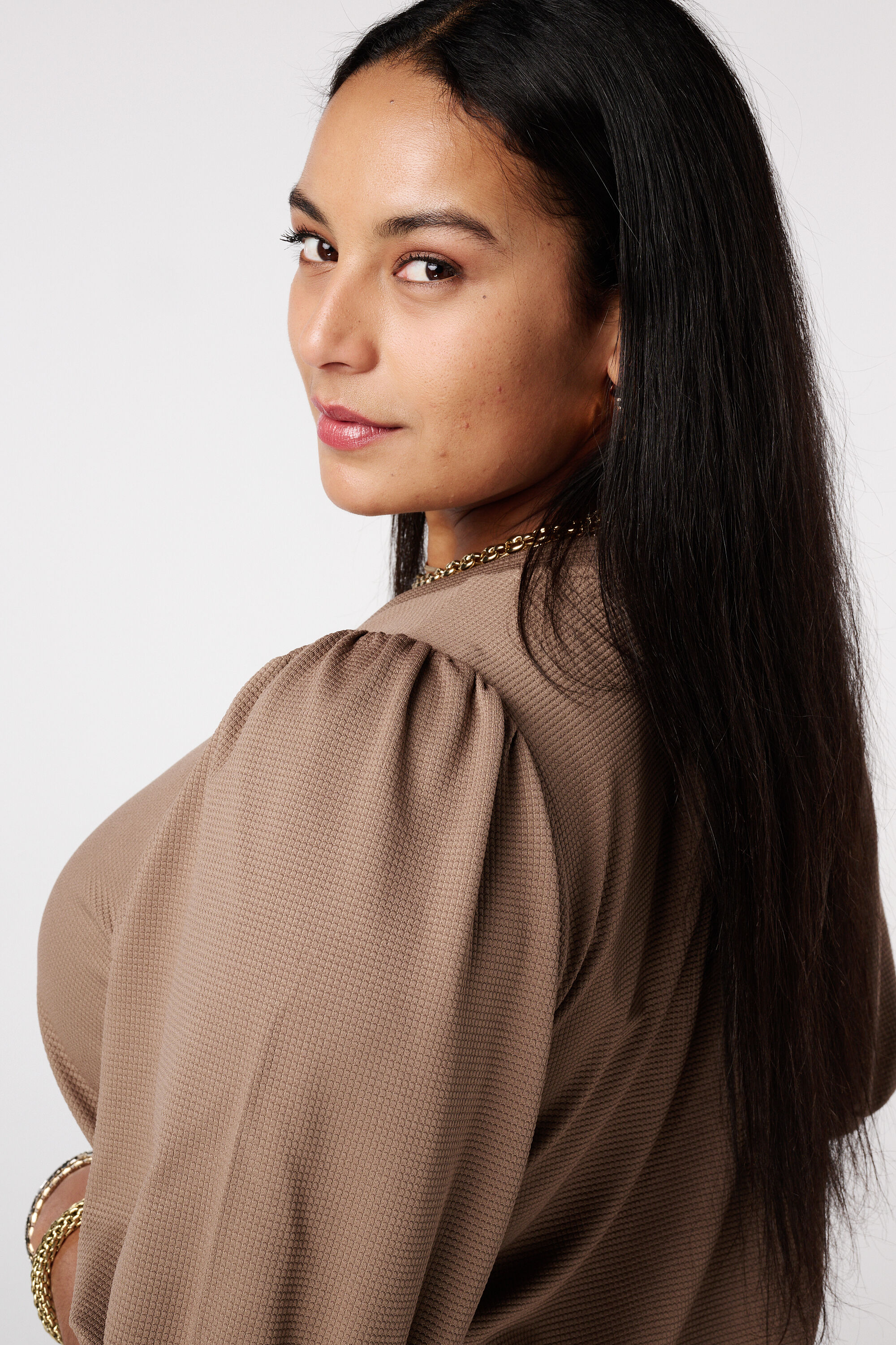 Top &agrave; manches bouffantes image number 4