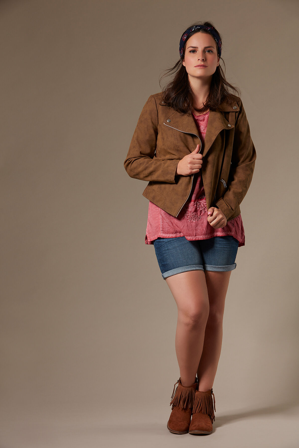 Veste imitation daim image number 5