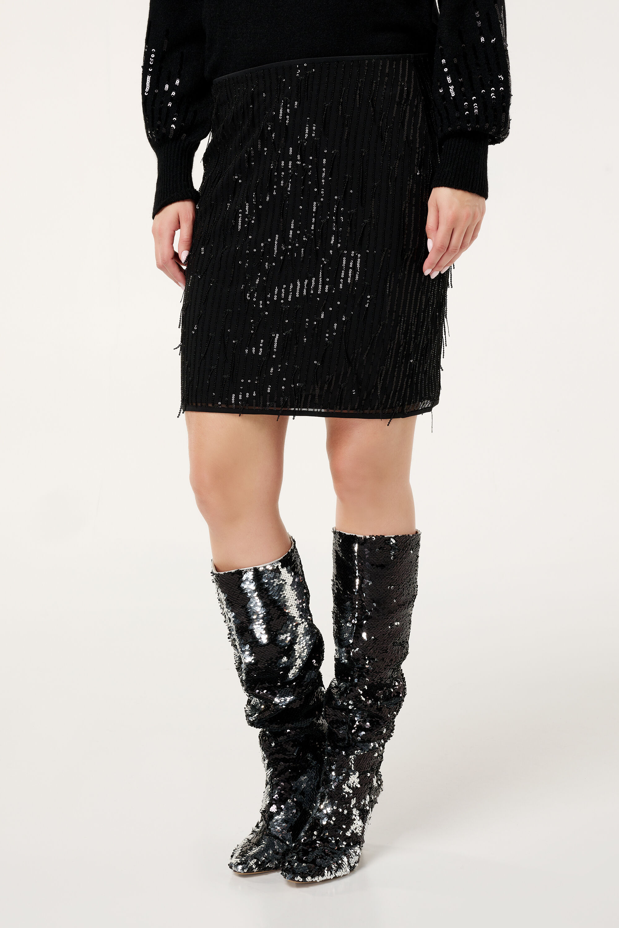 Jupe &agrave; paillettes image number 5