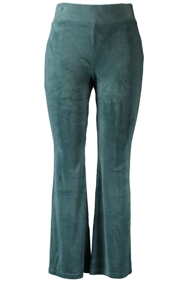 Legging évasé en velours image number 1