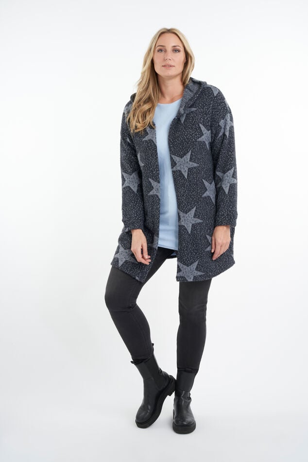 Cardigan à imprimé étoilé image number 6