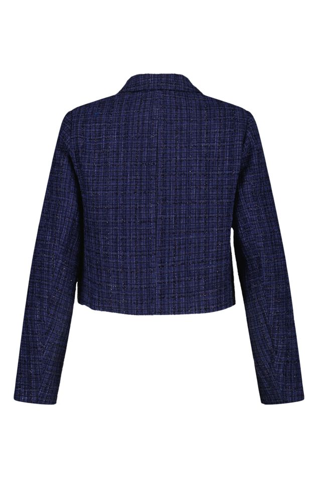 Blazer court avec paillettes image number 2