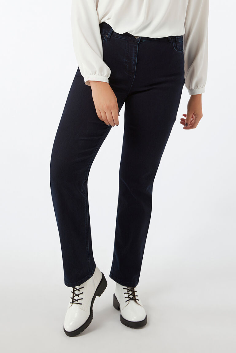 Jeans coupe droite LILY image number 6