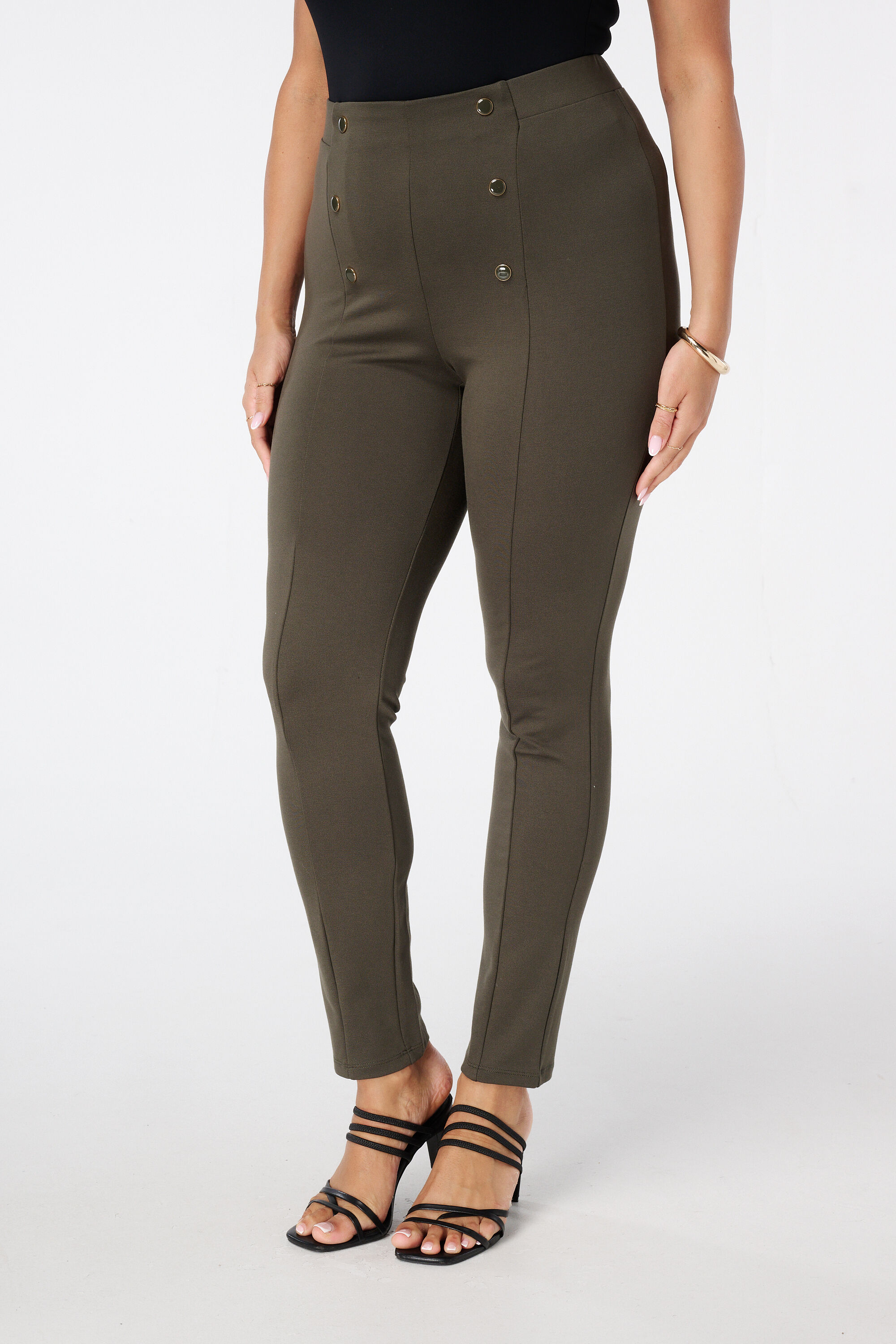 Tregging avec boutons d&eacute;coratifs image number 5