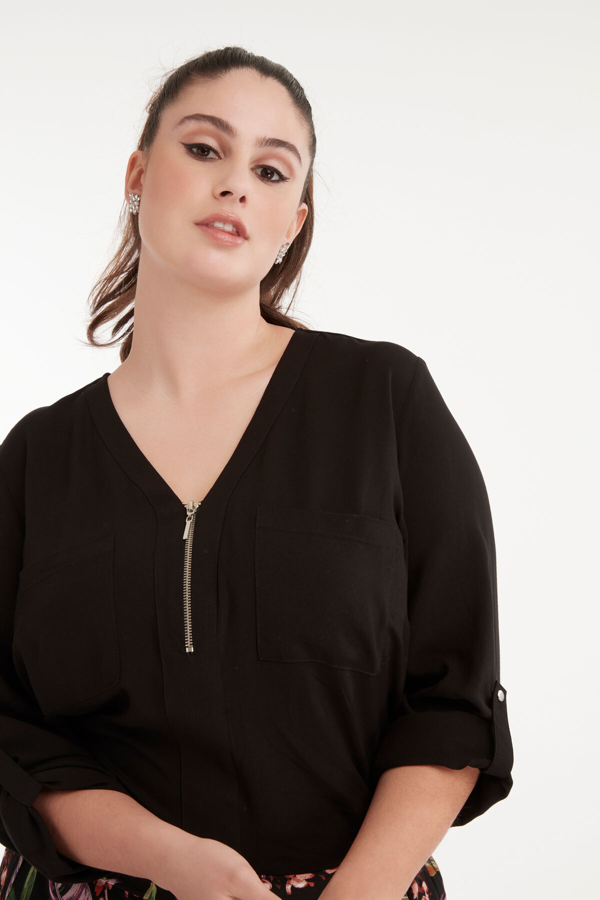 Chemisier &agrave; fermeture &Eacute;clair image number 6