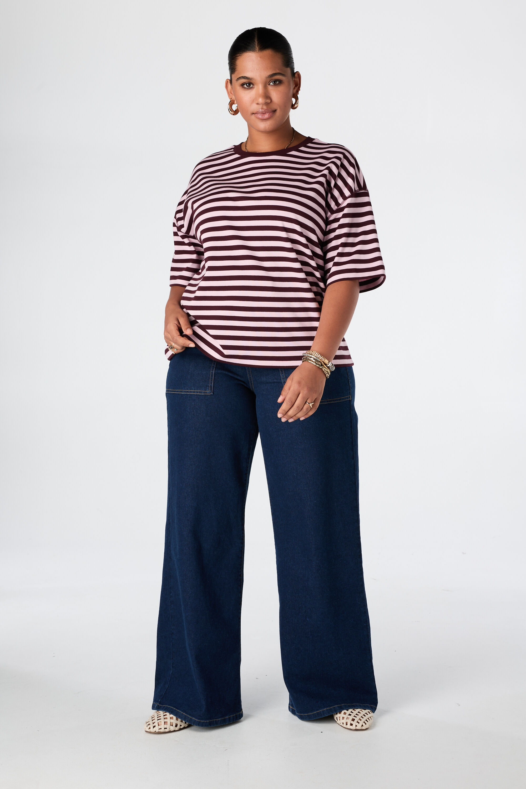T shirt oversize ray&eacute; image number 5