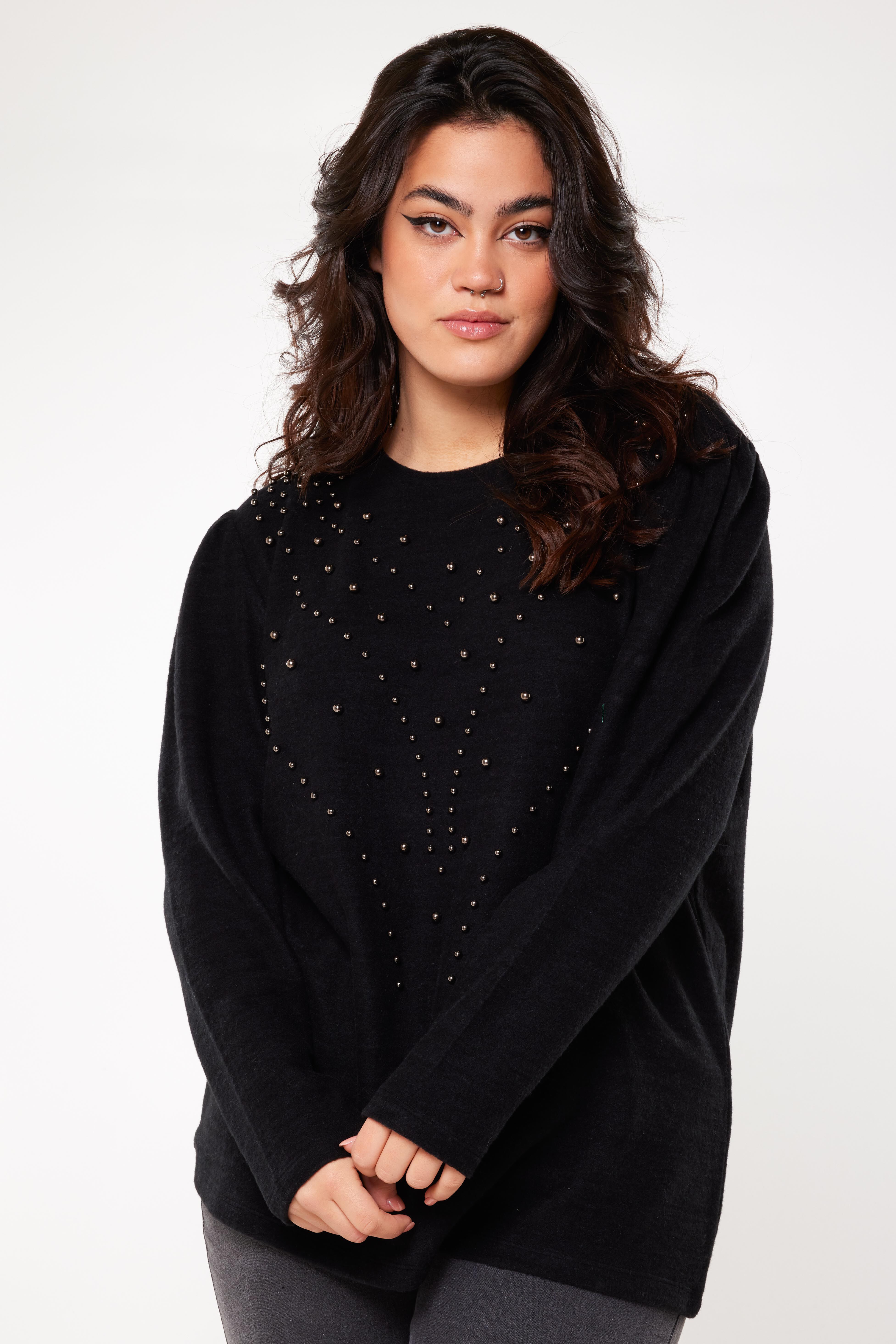 Pull avec perles store