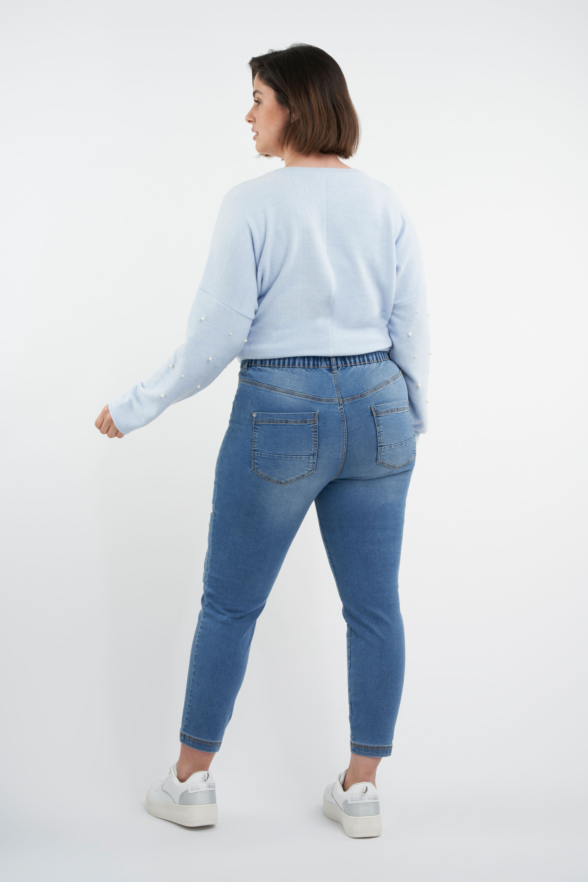 Treggings avec fermeture &agrave; glissi&egrave;re image number 3