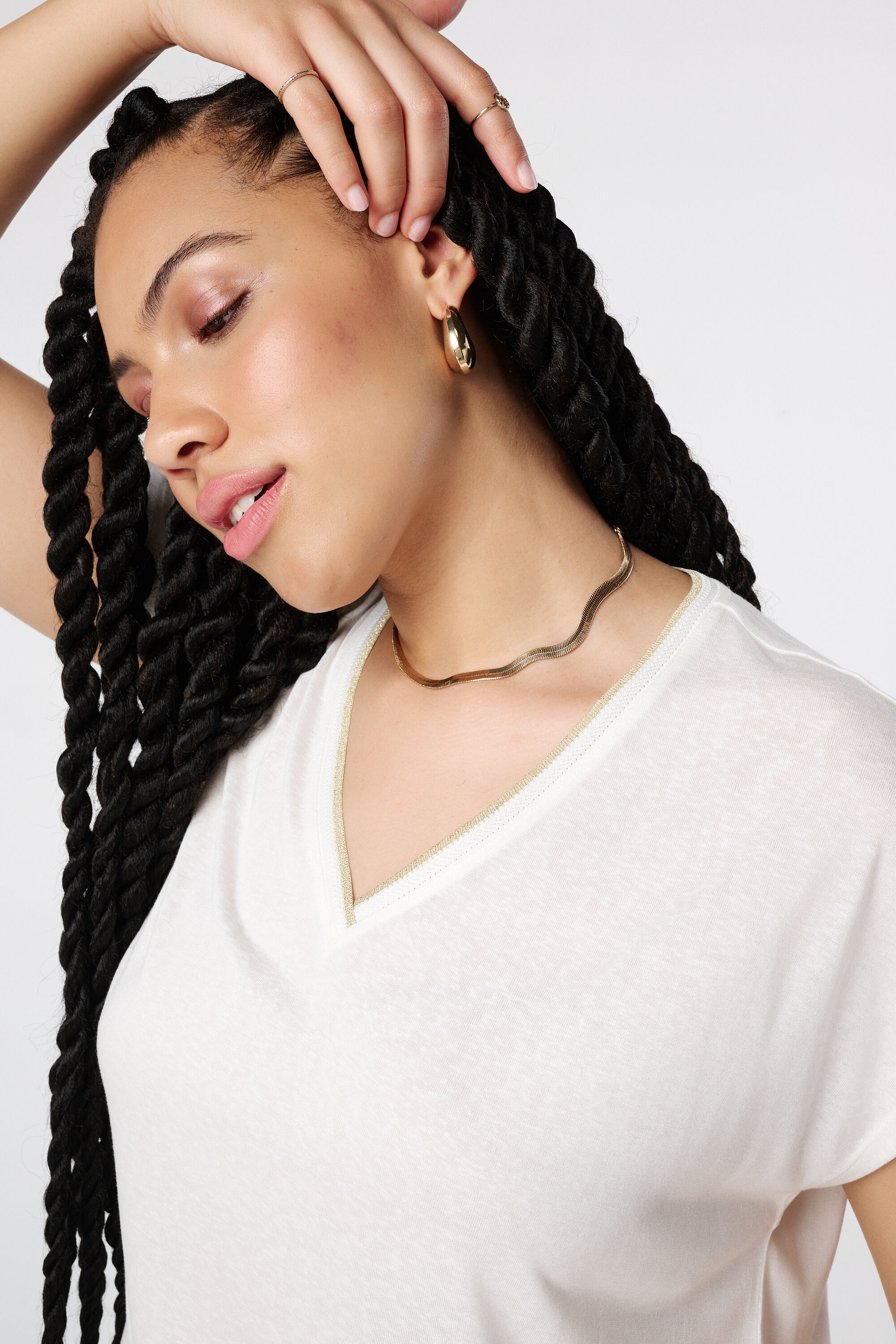 Haut avec cordon fantaisie image number 4