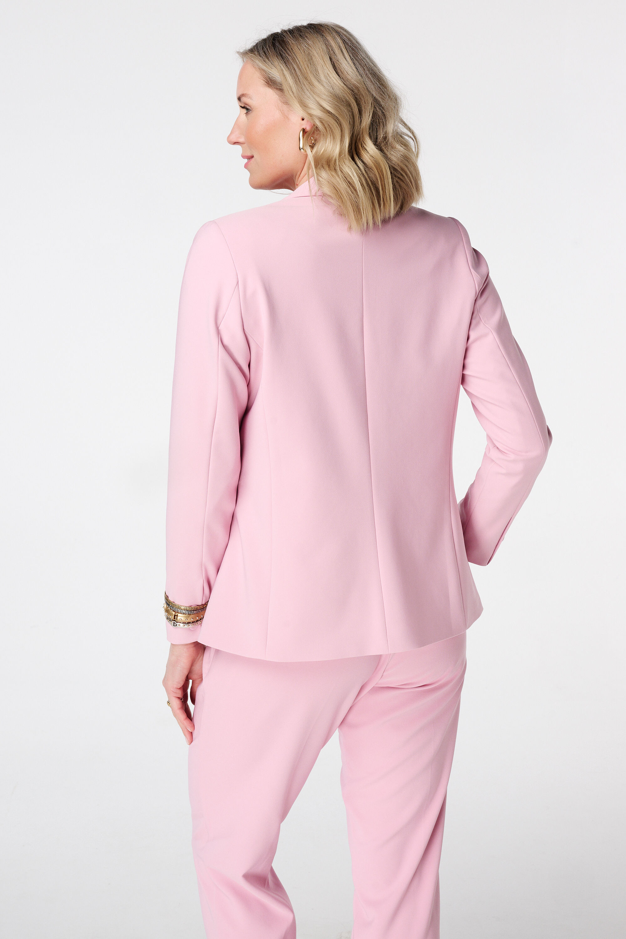 Veste blazer &agrave; un bouton image number 3