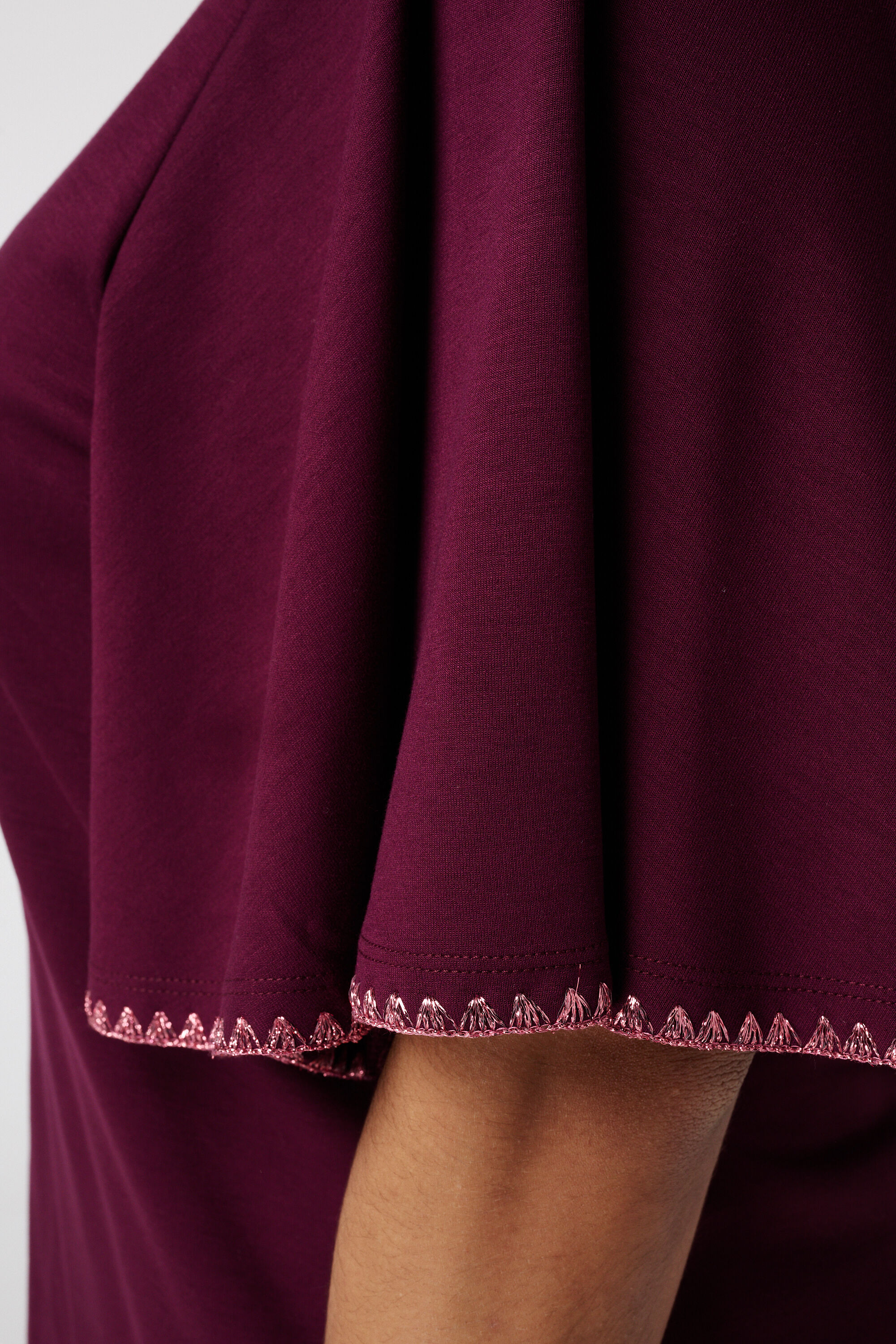 T-shirt &agrave; manches papillon image number 6