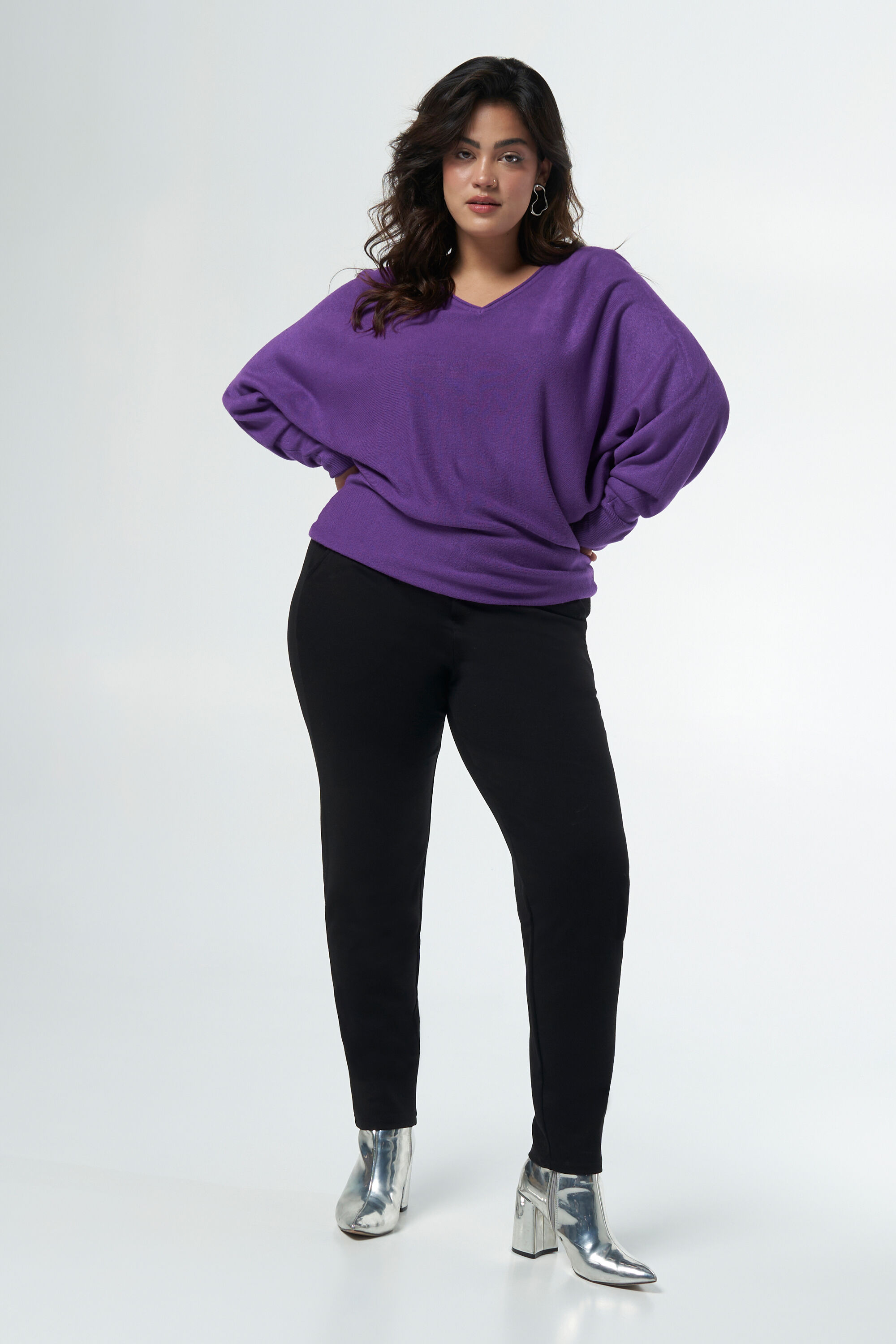 Pull &agrave; manches chauve-souris image number 5