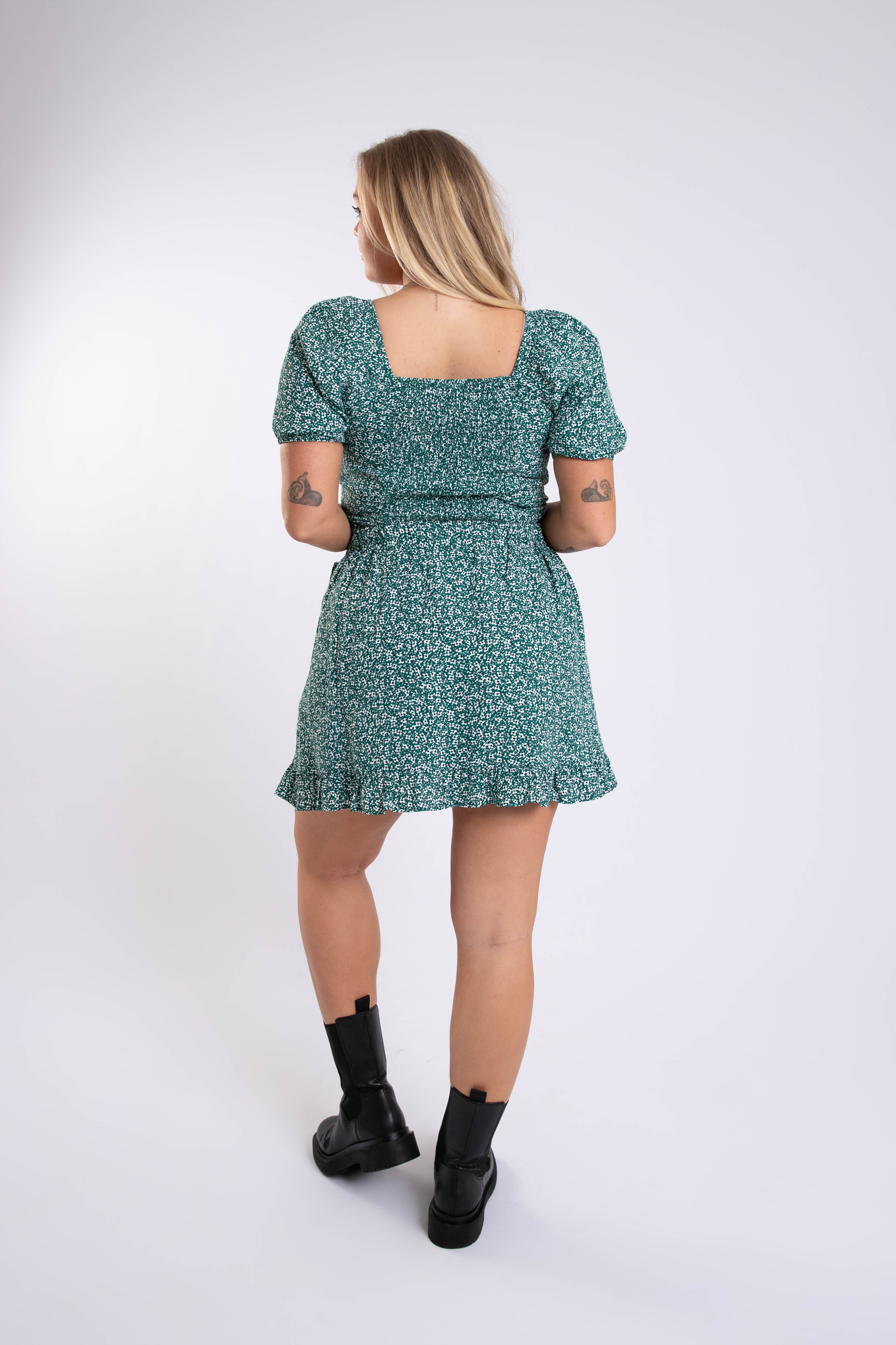 Jupe-short &agrave; imprim&eacute; floral  image number 4