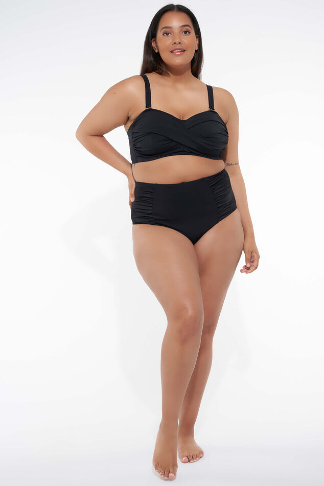 Bas de bikini taille haute  image number 4