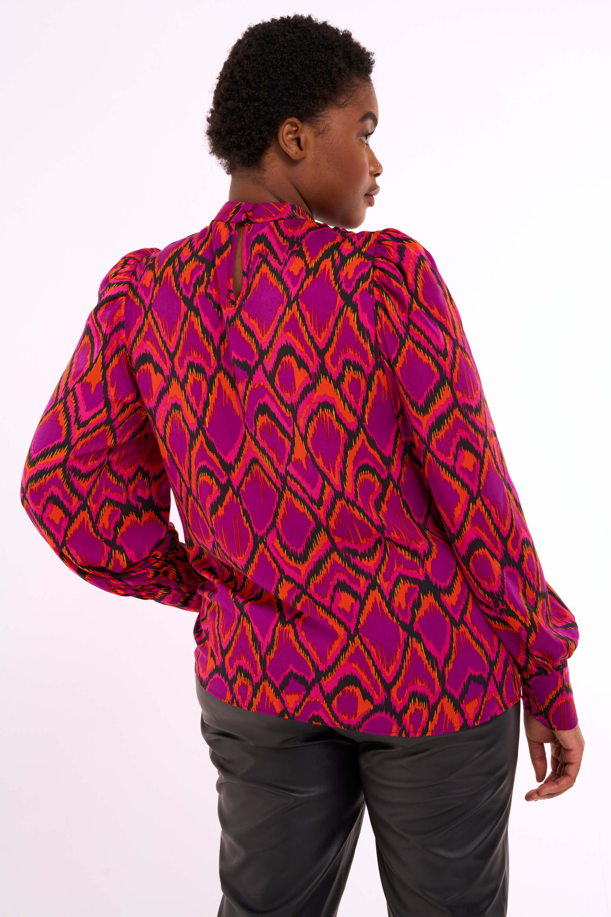 Chemisier en satin  image number 4