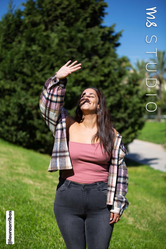 Shacket courte à carreaux  image number 0