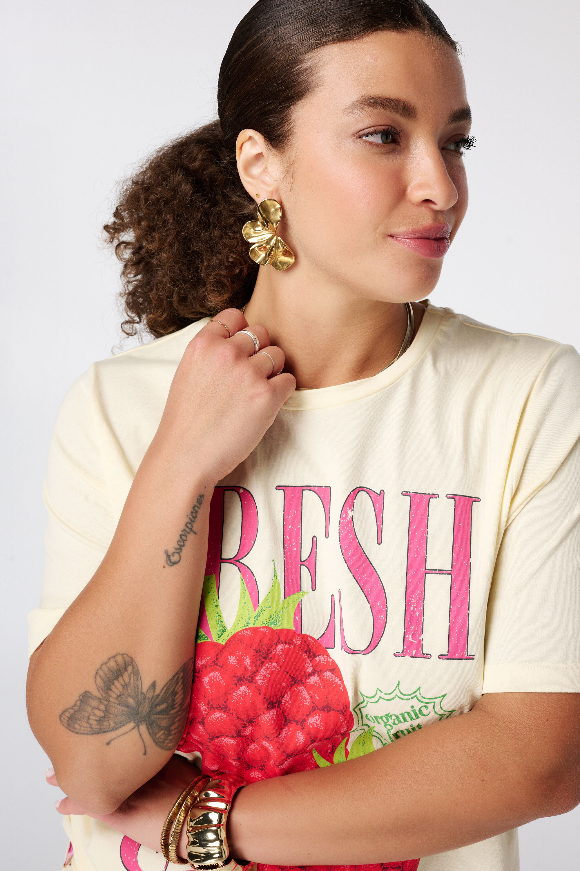 T-shirt avec texte image number 4