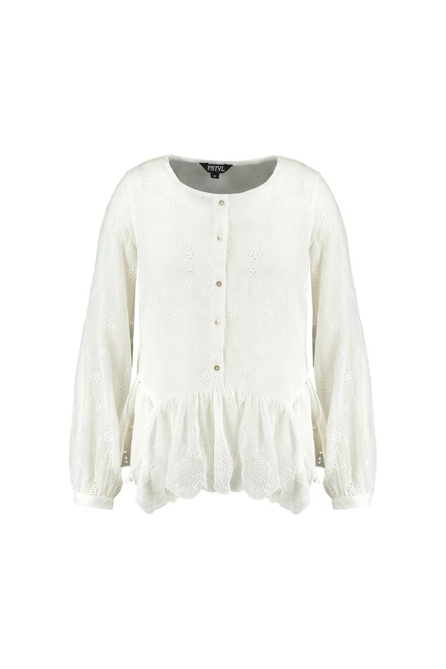 Chemisier à broderies  image number 2