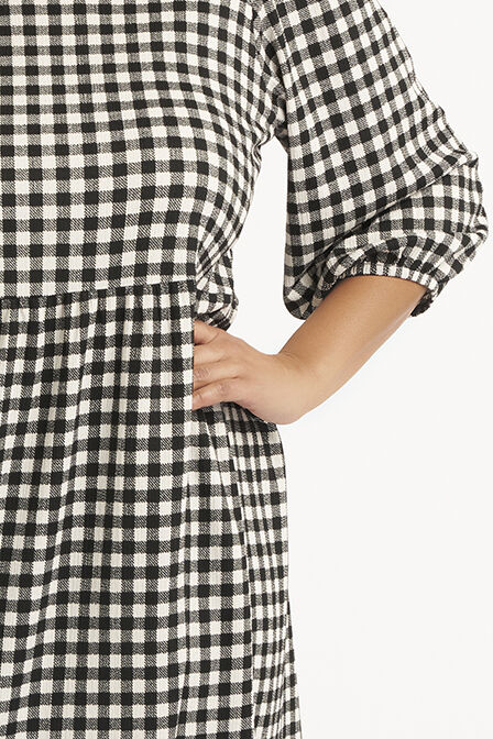 Longue robe ample &agrave; imprim&eacute;   image number 5