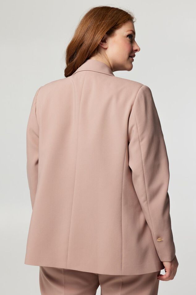 Blazer ample avec bouton doré image number 3