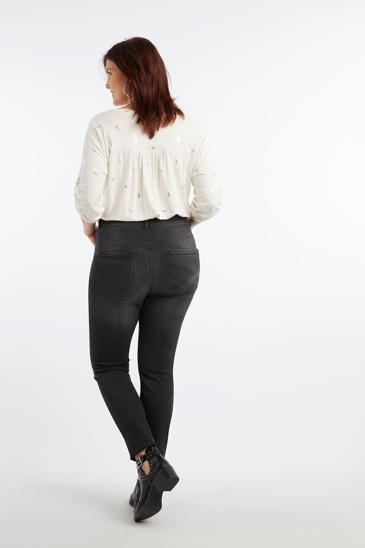 Haut &agrave; imprim&eacute; m&eacute;tallis&eacute; image number 6