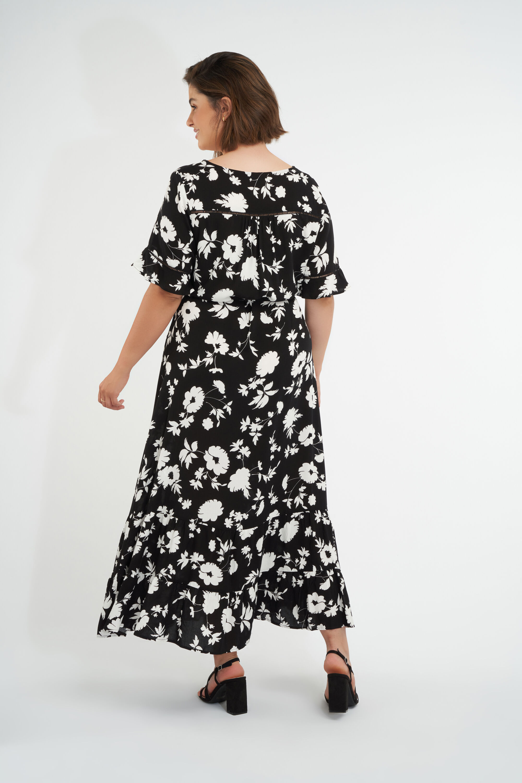 Robe longue &agrave; imprim&eacute;  image number 4