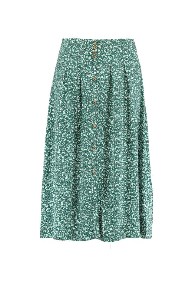 Jupe mi-longue à imprimé  image number 2