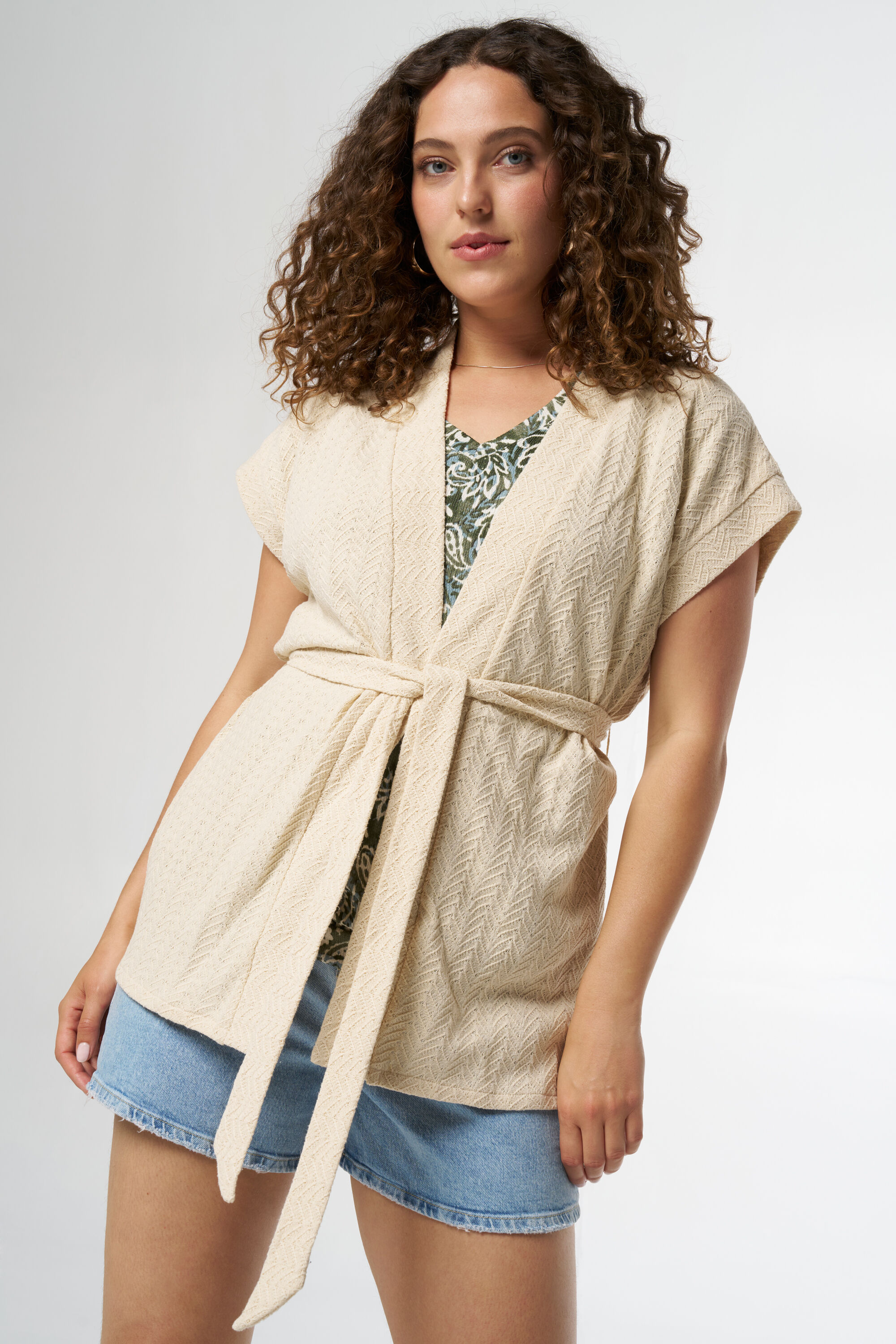 Gilet avec ceinture image number 0