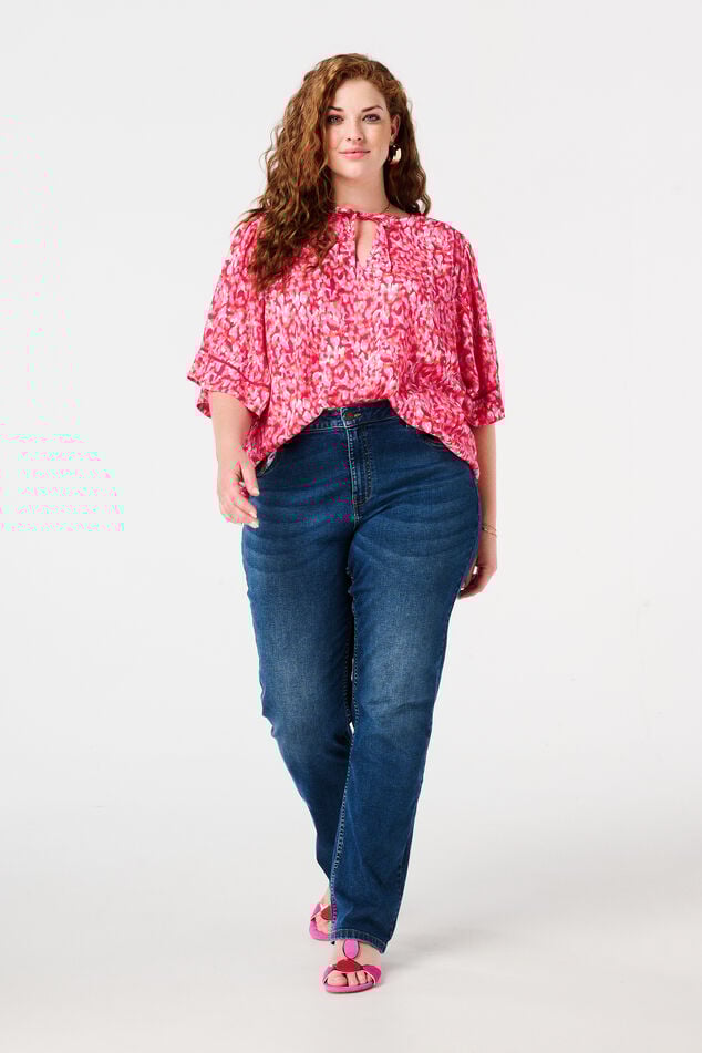 Jean à jambe droite LILY image number 0