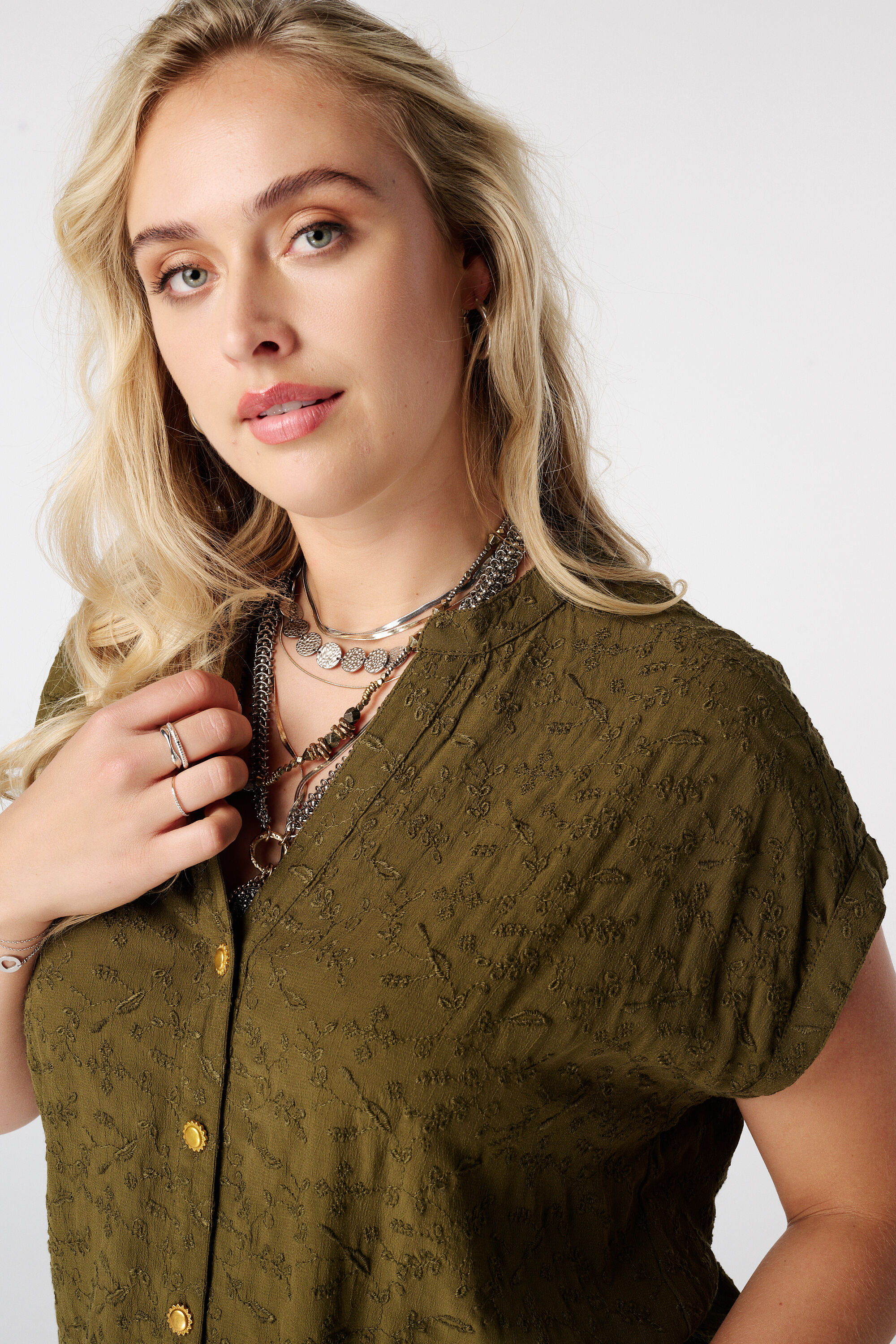 Blouse avec dentelle image number 4