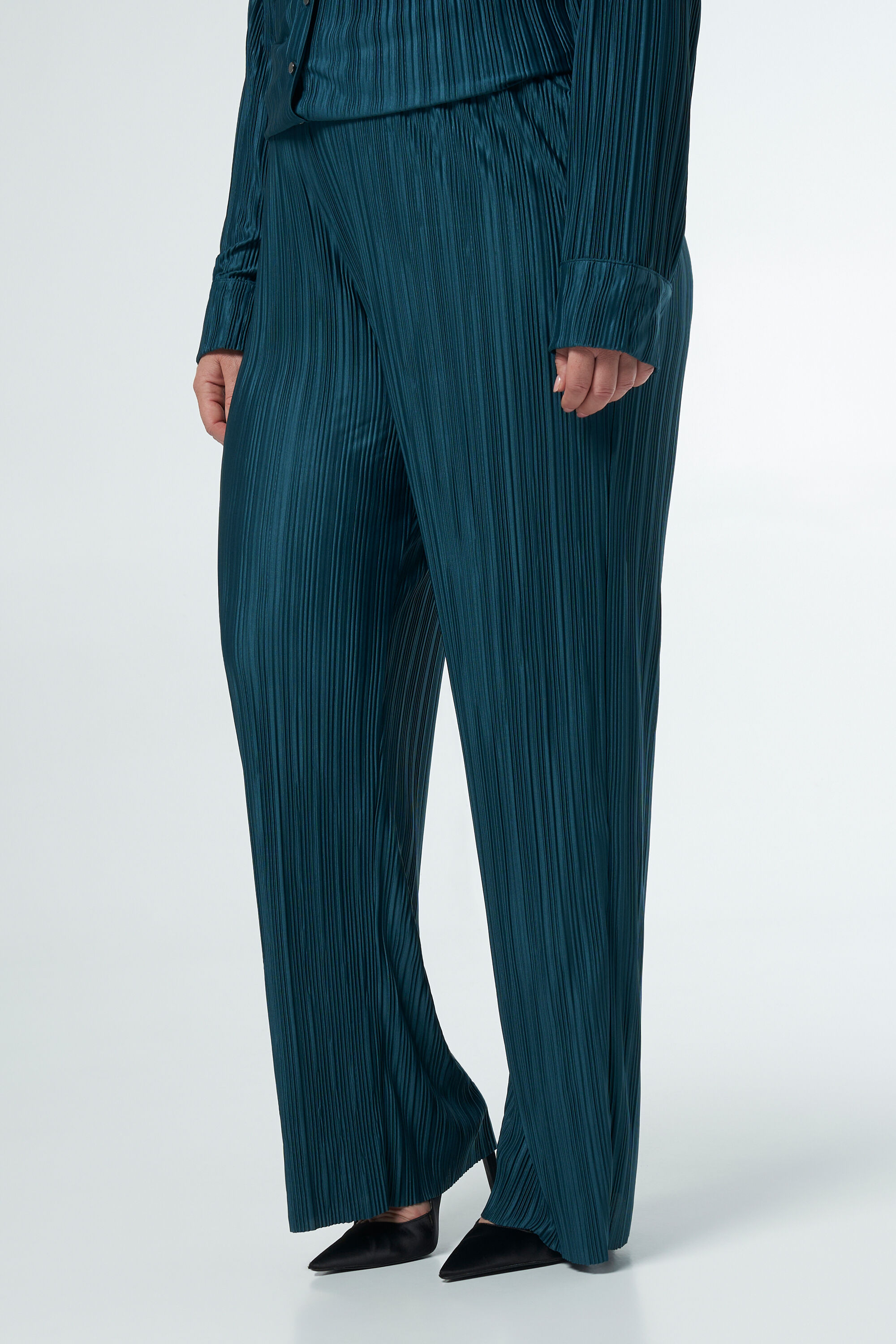 Pantalon pliss&eacute;   image number 5