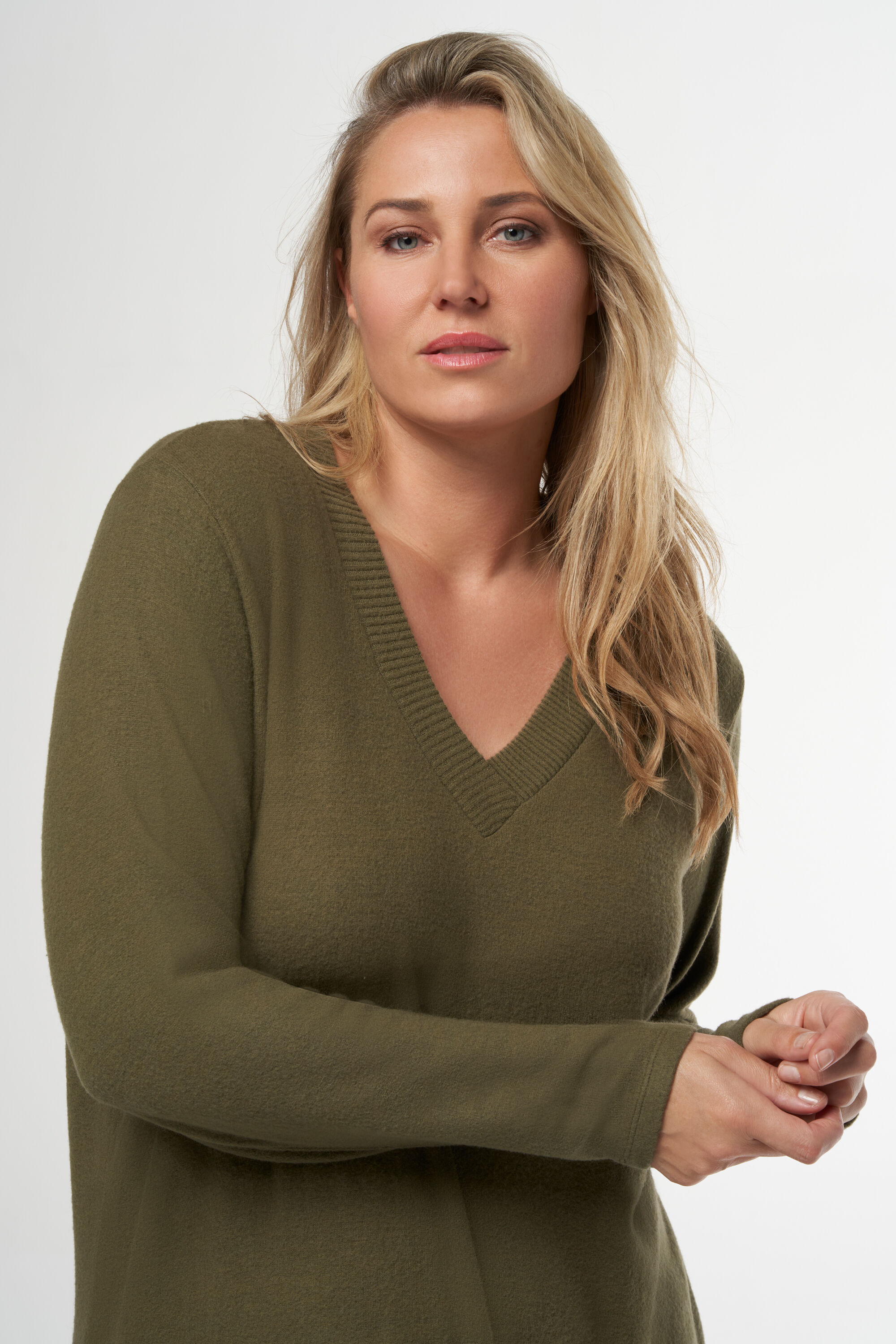 Robe ample en tissu doux image number 6