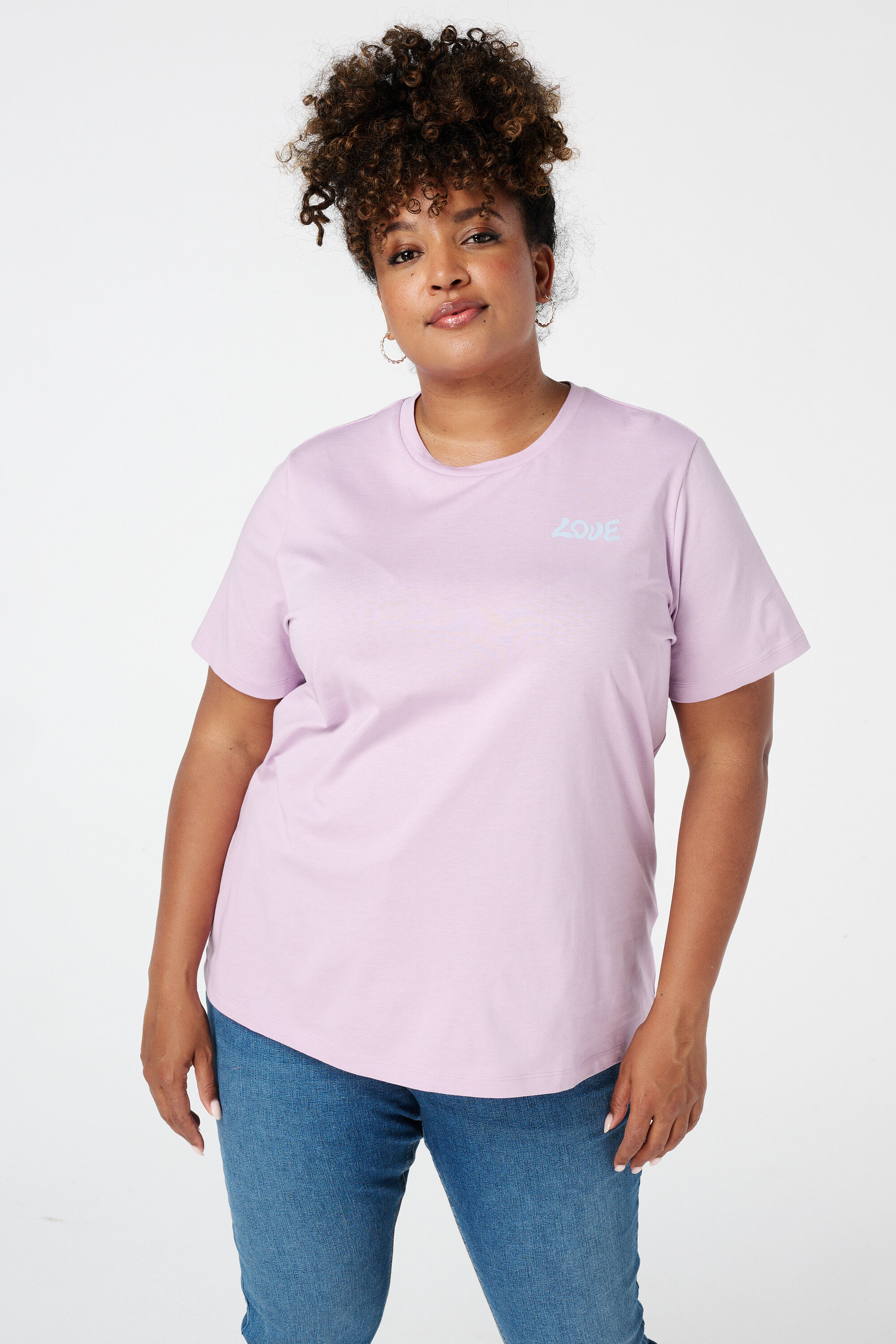 T-shirt &agrave; imprim&eacute; fleuri image number 3