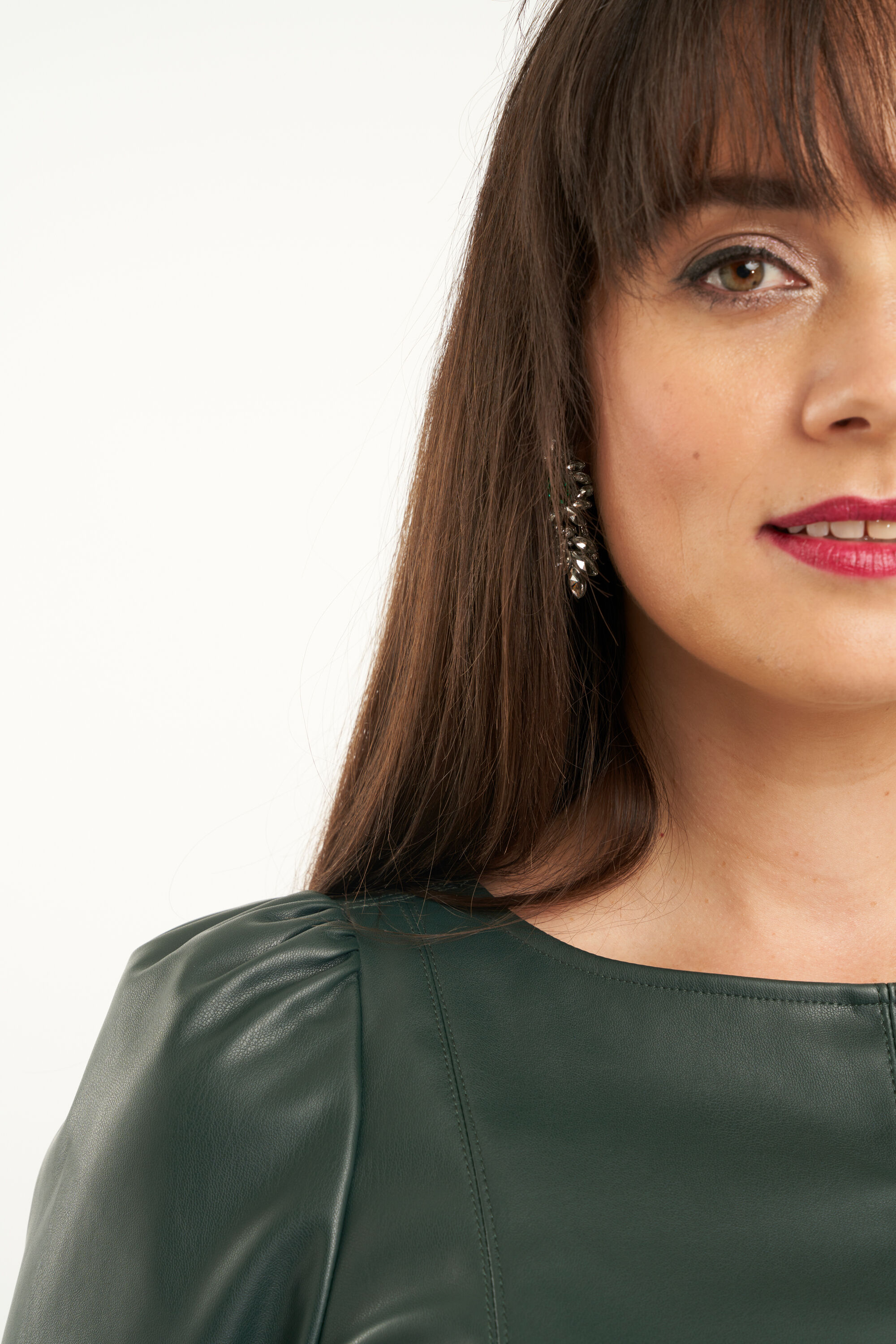 Robe en simili-cuir image number 5