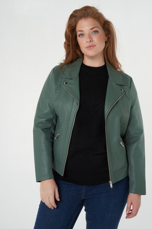 Veste en similicuir image number 6