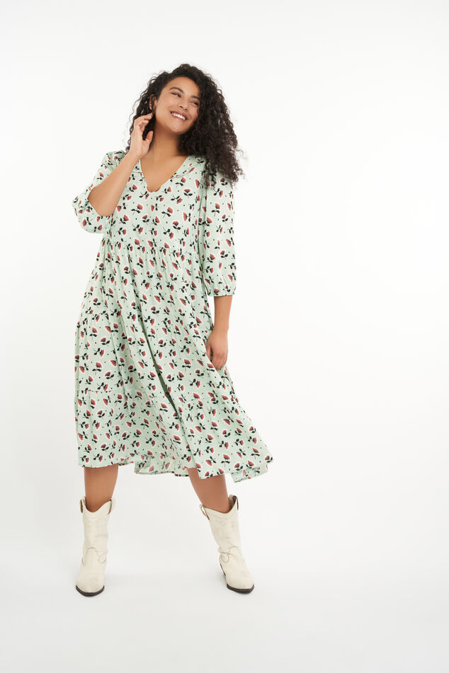 Robe longue à imprimé  image number 5