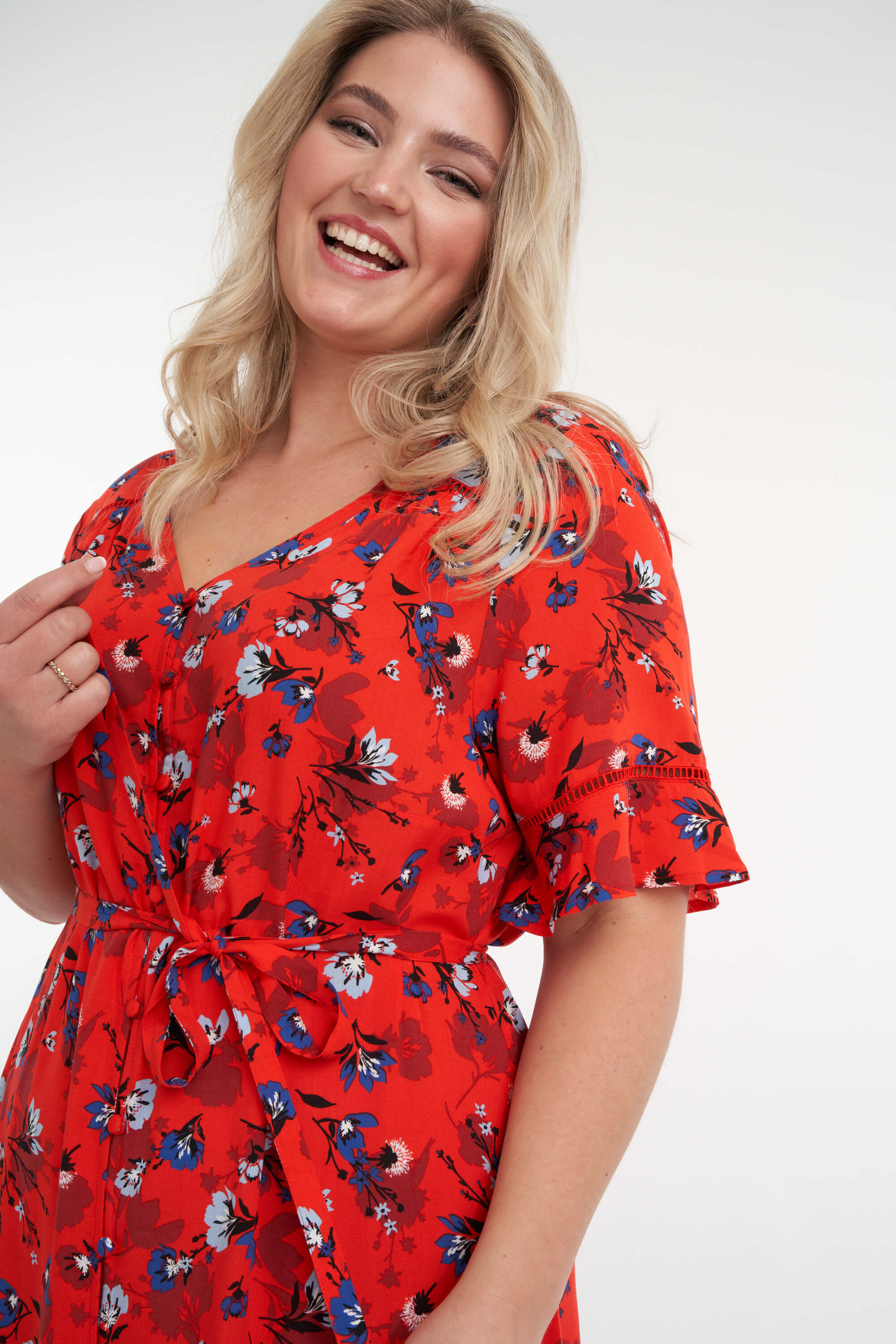 Longue robe &agrave; imprim&eacute;  image number 5