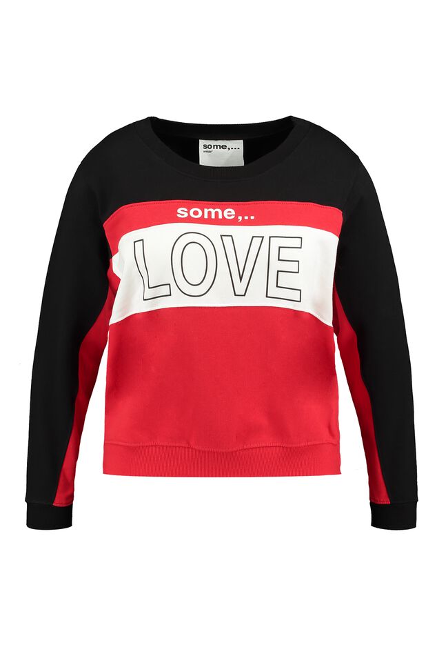 Sweat-shirt avec texte imprimé image number 1