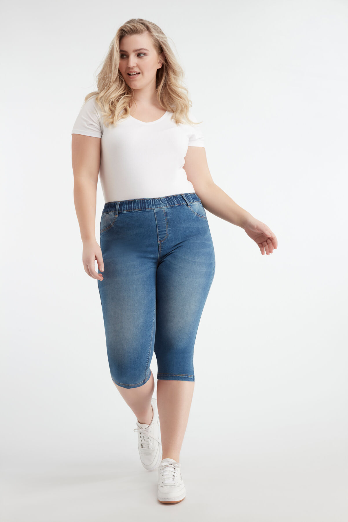 Tregging&nbsp;7/8e coupe slim POPPY image number 6